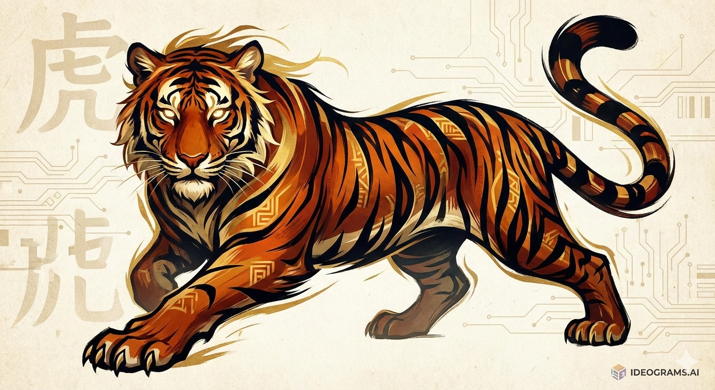 Tiger Ideogram
